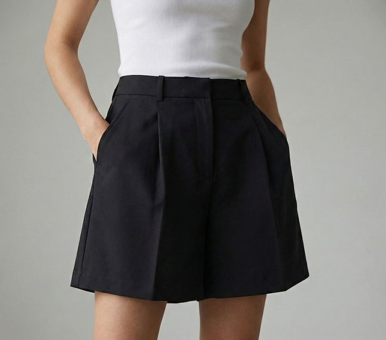 Bermuda Éliane – women's shorts – MAISON AMÉVIE