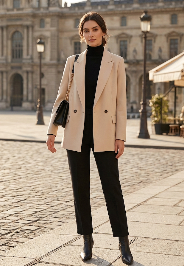 Blazer Florence – women's tailored blazer – MAISON AMÉVIE