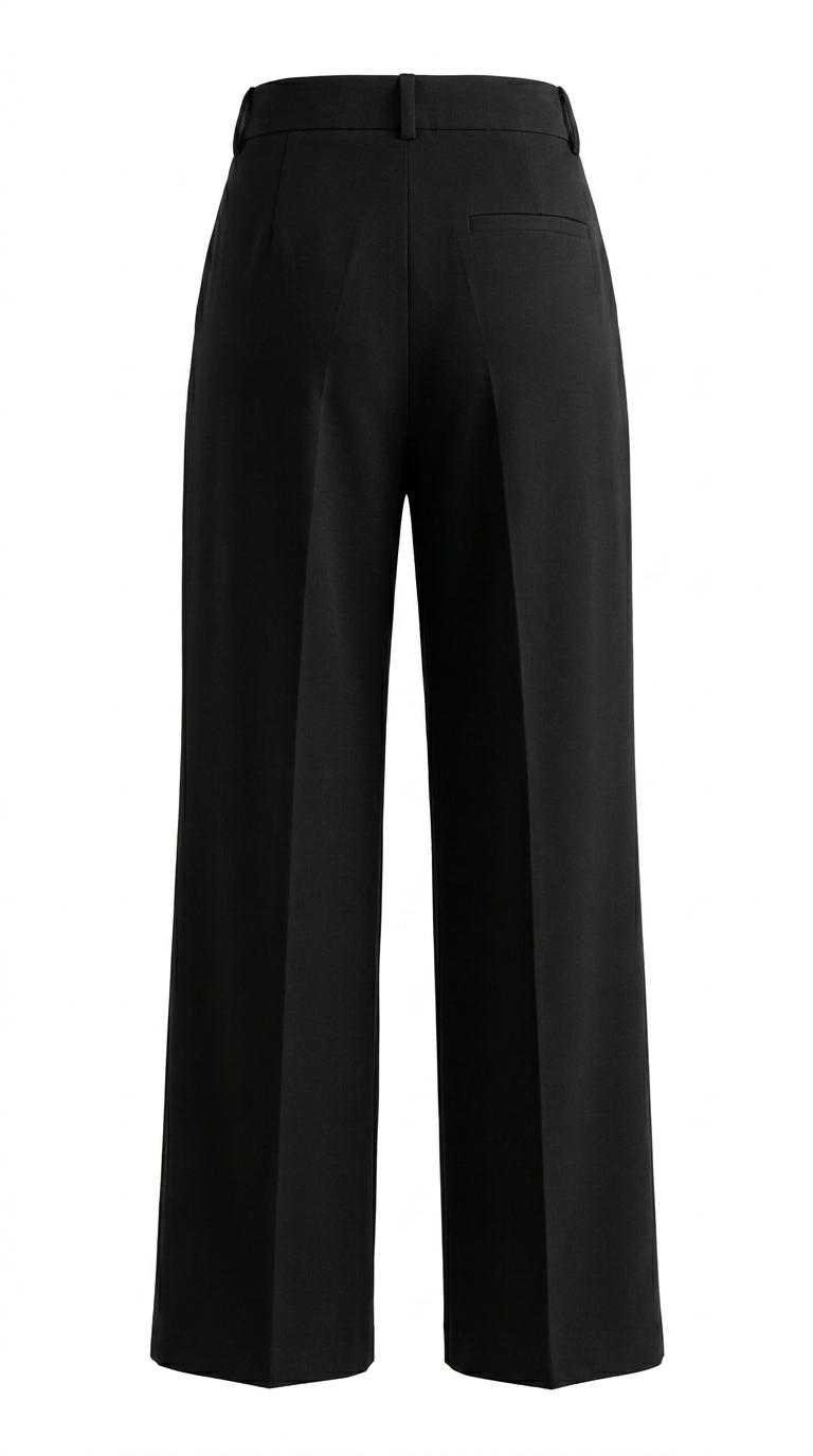 Maëron luxury trousers styled with blazer – Maison Amévie