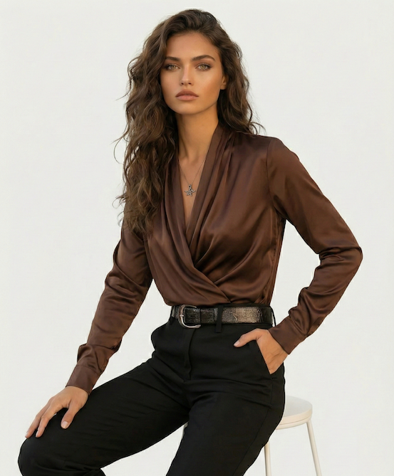 Blouse Isadora – women's blouse – MAISON AMÉVIE