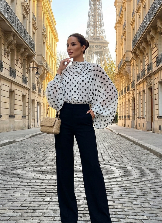 Blouse Maëva – women's blouse – MAISON AMÉVIE