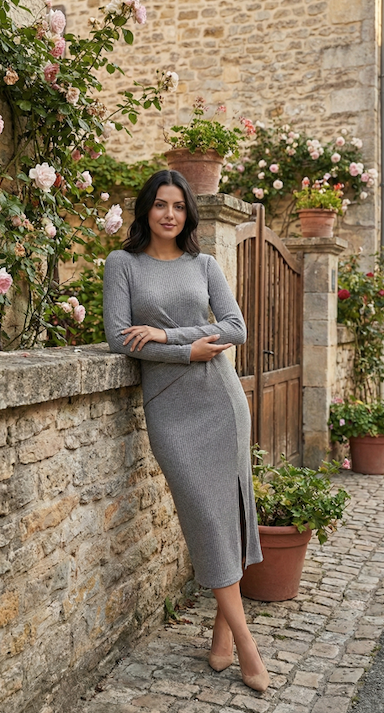 Jurk Roxanne – women's dress – MAISON AMÉVIE